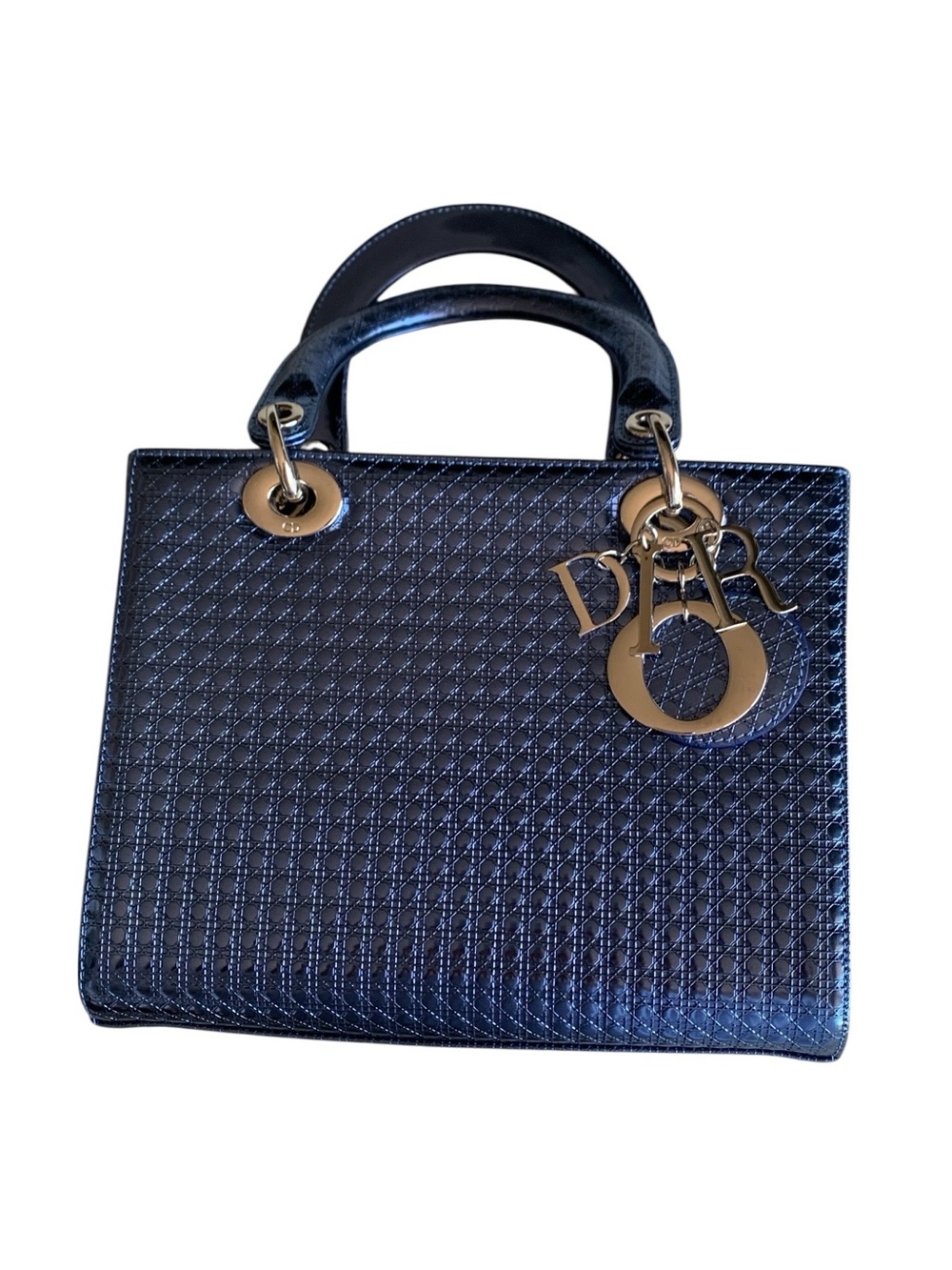 🆕 💙Blue Metallic Mini bag💙 - Picture 7 of 14